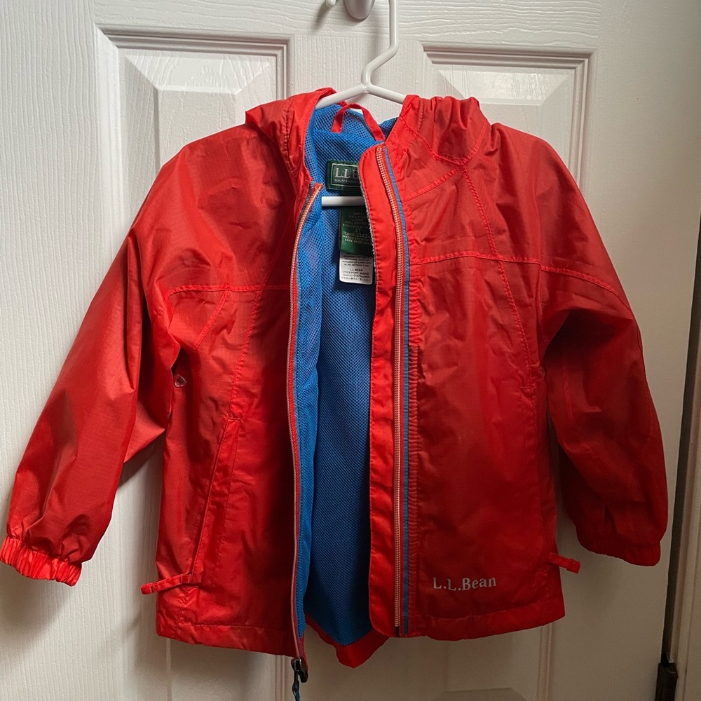 LL bean rain jacket